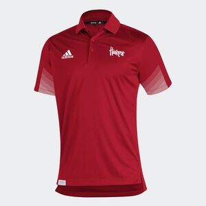 Adidas Cornhuskers Polo Shirt